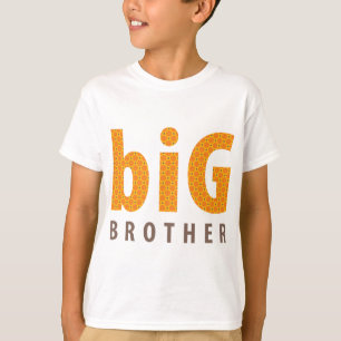T-shirt COLLECTION DE SOINS - grand frère {orange}