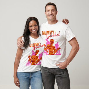 T-shirt Collection de timbres d'Halloween "Mummy Unleashed