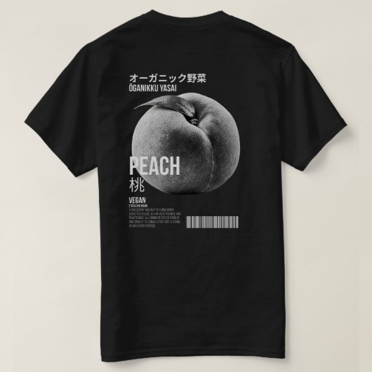 T-SHIRT COLLECTION DE VEGAN (Design dos)