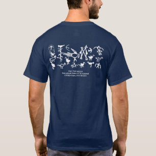 T-shirt Collection d'oiseaux Petroglyph