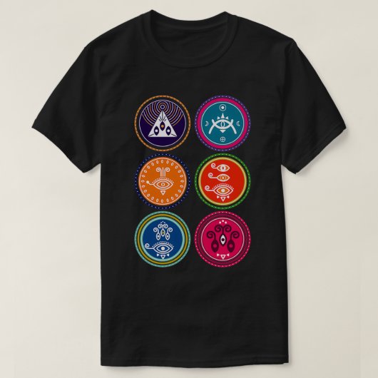 T-shirt Collection Eye Amulet (Design devant)