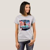 T-shirt Collection Glamour Teckel (Devant entier)