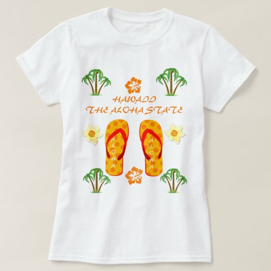 T-shirt Collection Hawaii Aloha (Design devant)