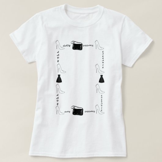 T-shirt Collection Lady Elegance - Dames (Design devant)