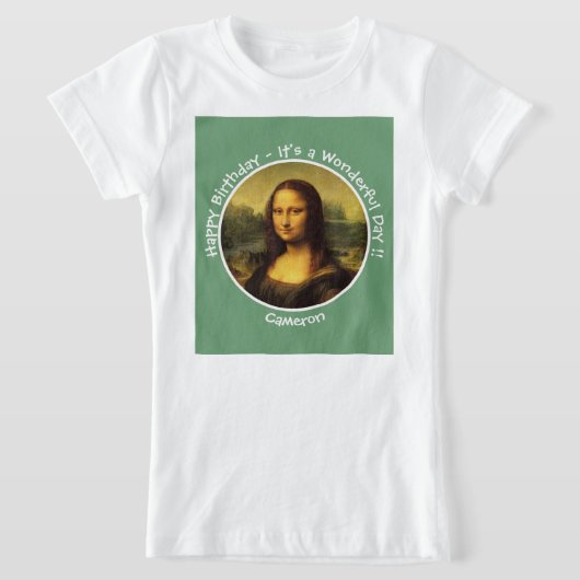 T-Shirt Collection Leonardo da Vinci Mona Lisa (Poser)