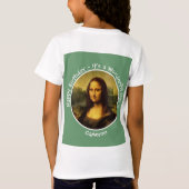 T-Shirt Collection Leonardo da Vinci Mona Lisa (Dos)