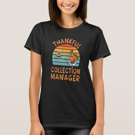 T-shirt Collection Manager Job Thanksgiving (Devant)