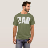 T-shirt Collection Mens DAD et Guns Vintage (Devant entier)