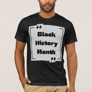 T-shirt Collection Mois de l'histoire noire
