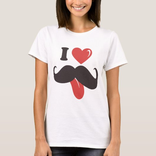 T-shirt Collection Mustache (Devant)