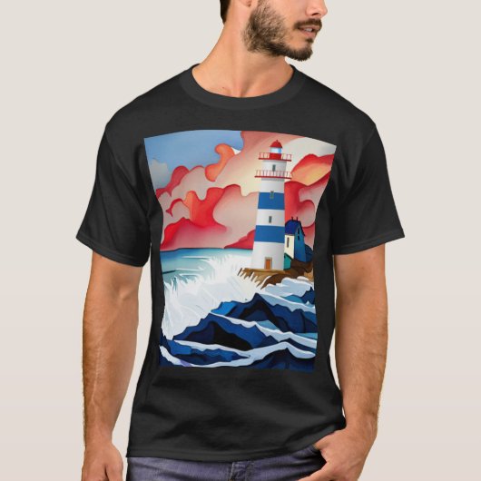 T-shirt Collection phare (Devant)