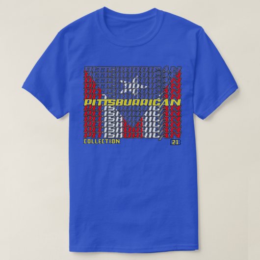 T-shirt Collection Pittsburrican (Design devant)
