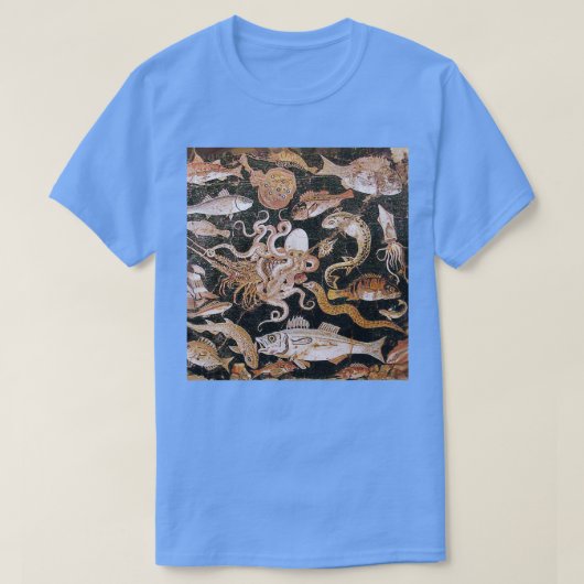 T-SHIRT COLLECTION POMPEII OCÉAN ANTIQUE (Design devant)