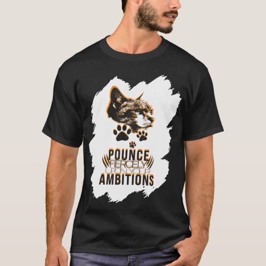 T-shirt Collection Pounce Fierce - Motivation pour l'amour (Devant)