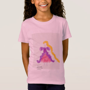 T-Shirt Collection Princesse Fille de Fleurs
