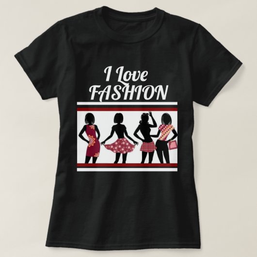 T-shirt COLLECTION REINE DU SHOPPING Dames (Design devant)