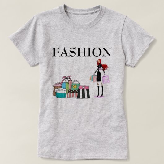 T-shirt COLLECTION REINE SHOPPING (Design devant)