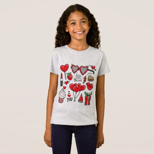 T-Shirt Collection Saint Valentin (Devant entier)