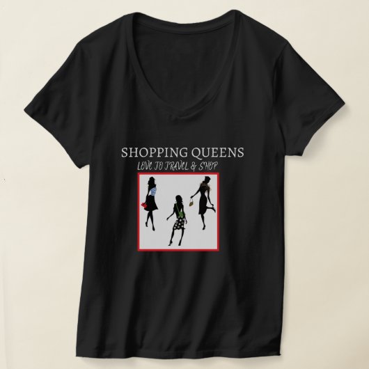 T-shirt Collection Shopping Queen - Dames (Poser)