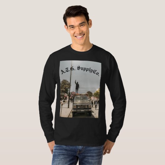 T-shirt Collection "Sous le feu" (Devant entier)