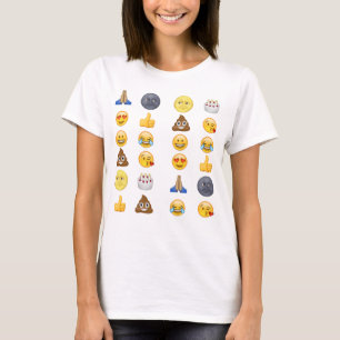 T-shirt Collection supérieure d'emoji