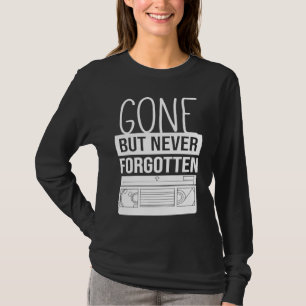 T-shirt Collectionneur de cassettes vidéo VHS Never Forget