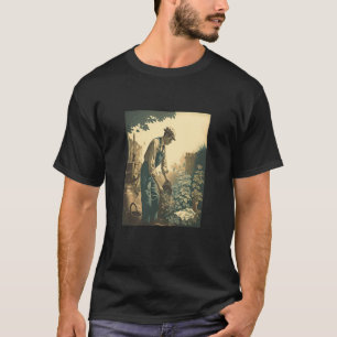 T-shirt Collectionneur de plantes Botaniste Papa Style vin