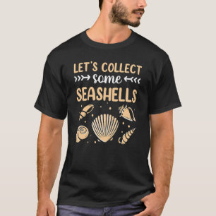 T-shirt Collectons quelques coquillages Seashell Beach