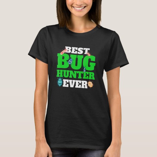T-shirt Collector Bug Catcher Bug Hunter (Devant)