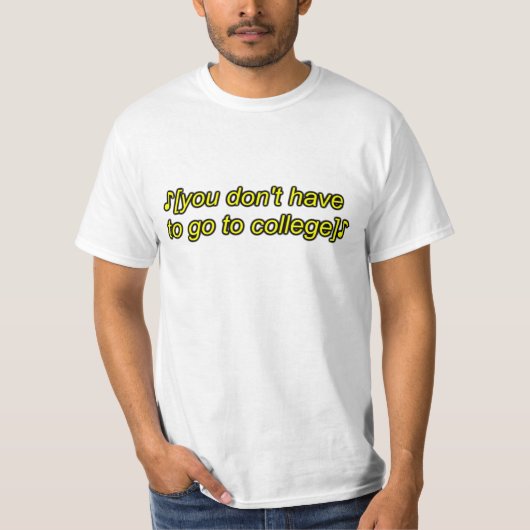 T-shirt colleg (Devant)