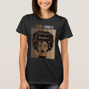 T-shirt Colleg noir historique des anciens diplômés de l'u