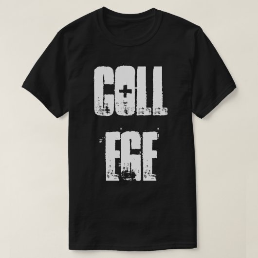 T-SHIRT COLLÈGE (Design devant)