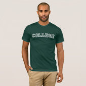 T-SHIRT COLLÈGE (Devant entier)