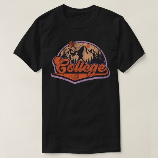 T-shirt College, Alaska (Design devant)