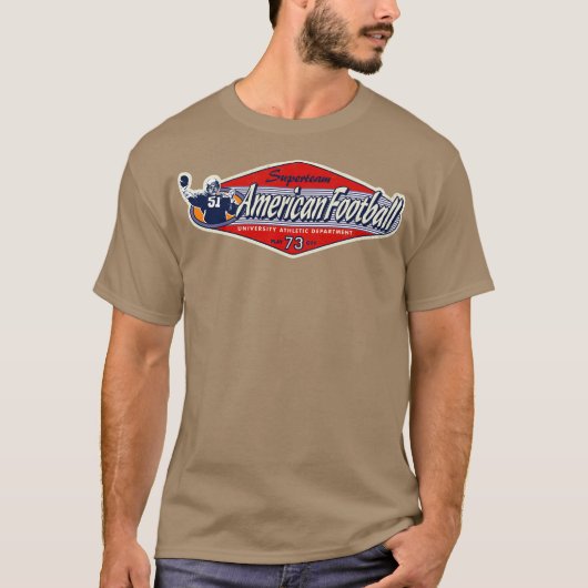 T-shirt Collège américain (Devant)