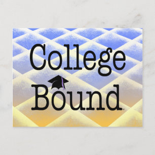 T-SHIRT College Bound Briefkaart