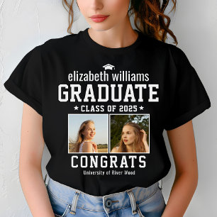 T-shirt College Class of 2025 Graduate Name