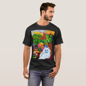 T-shirt Collège de chat maître (Devant entier)