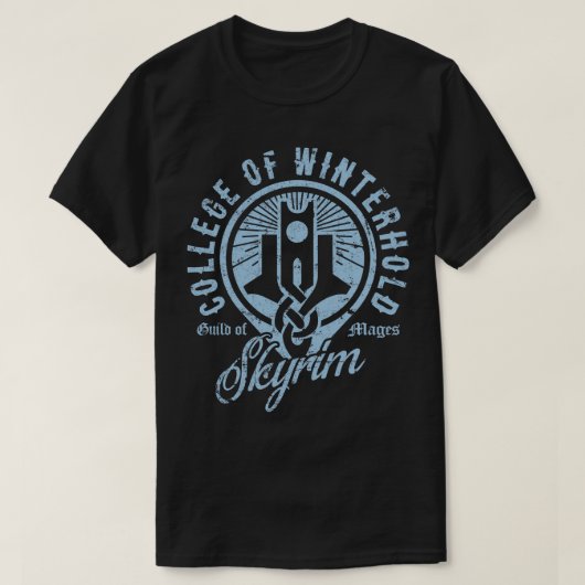 T-shirt Collège de Winterhold (Design devant)