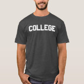 T-shirt Collège Heather Greray (Devant)