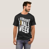 T-shirt Collège I Finales survécues Semaine Finales Semain (Devant entier)