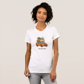 T-shirt College sur mesure drôle de jour de déménagement (Devant entier)