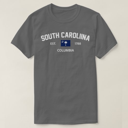 T-shirt Collegiate sud-olina Preppy (Design devant)