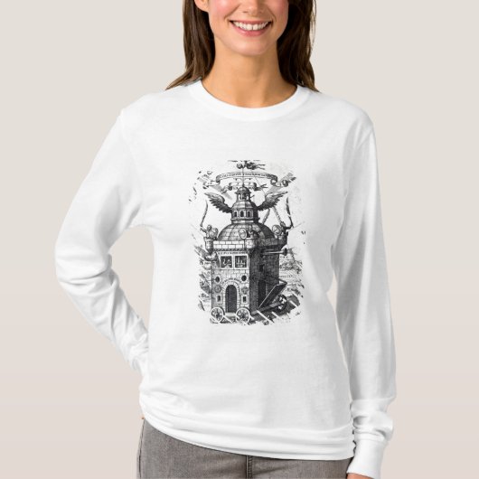 T-shirt Collégium Fama Fraternitatis de frontispice ' (Devant)