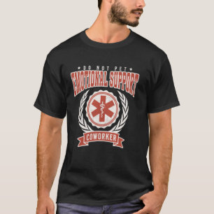 T-shirt Collègue de soutien émotionnel Journée d'appréciat