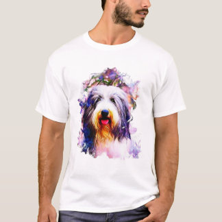 T-shirt Colley barbu