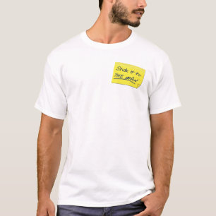 T-shirt Collez-le à l'homme !