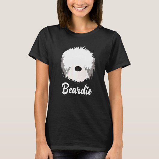 T-shirt Collie à hardie (Devant)