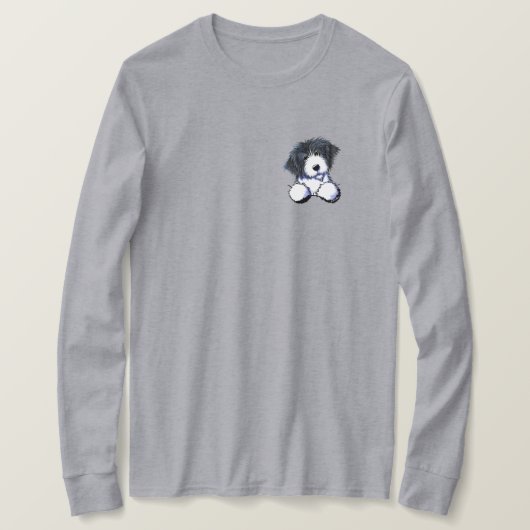 T-shirt Collie à poches (Design devant)