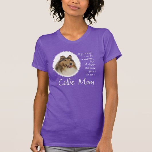 T-shirt Collie Maman Shirt (Devant)